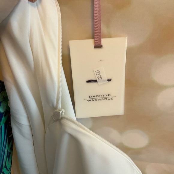 Alex Marie Ivory Pencil Skirt - Picture 8 of 10